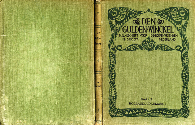 Den gulden winckel : maandschrift voor de boekenvrienden in Groot Nederland. (Book Cover) - Variant 1