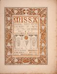 Missa : duobus choris vocum virorum cum organi concente cantanda (Book Cover) / composuit Alphonsus Johannes Maria Diepenbrock