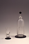 [Decanter with stopper, ca. 1936]