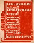 Tentoostelling van Nederlandsche Gemeente Werken te Utrecht, [1926]