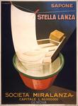 Poster, Sapone Stella Lanza (Stella Lanza Soap), 1928