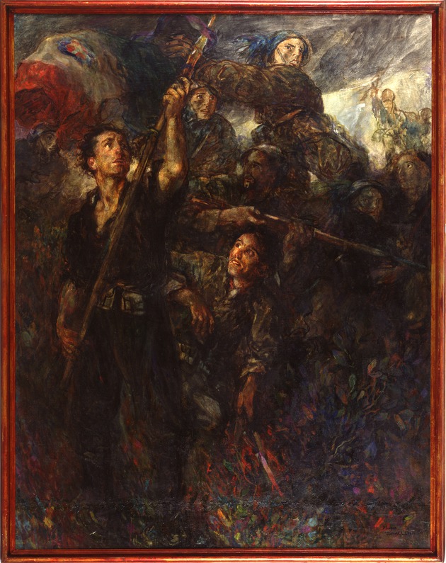 Painting, Fronte Greco-Albanese [The Greek-Albanian Front], c. 1941