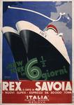 Poster, A New York in 6 1/2 Giorni [To New York in 6 1/2 Days], 1932