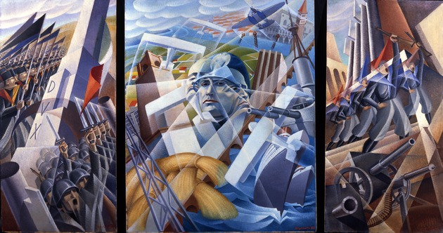 Painting, Sintesi Fascista [Fascist Synthesis], 1935