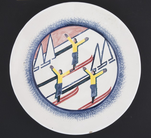 Platter, Sciatrici [Skiers], c. 1930