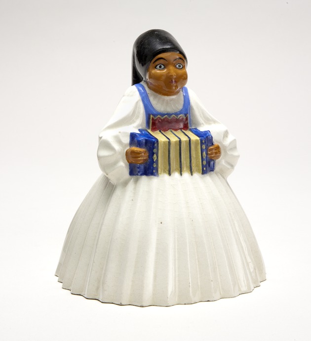 Figurine, Accordionist, c. 1920-1925