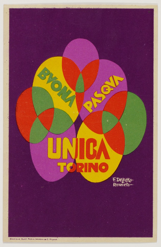 Buona Pasqua : Unica, Torino - Front