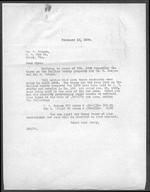 Correspondence with William S. Bergen