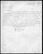 Correspondence relating to efforts to procure loan to establish Florida Sugar Cane Plantations and rum distillery