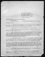 Correspondence relating to Tamiami Trail, Ochopee and Collier County