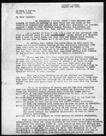[1934] Letters to Paul C. Taylor, regarding timber contracts