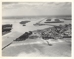Aerial view of Miami Beach South Shore area and Biscayne Bay