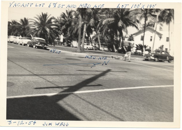 Vacant car lot