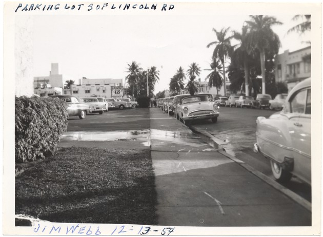 Lincoln Road parking lot