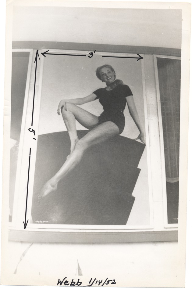 Pin Up girl poster