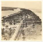 Aerial view of the Firestone Estate and Pancoast House
