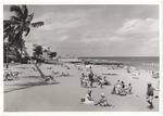 Beachgoers at Lummus Park