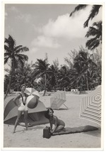 Promotional photo shoot of women on Miami Beach