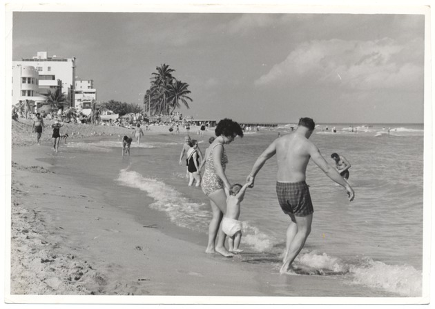 Family on Miami Beach