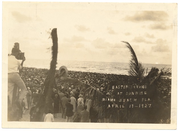 Sunrise Easter Service on Miami Beach