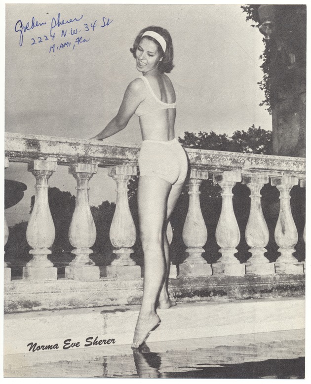Photographic portraits of Miss Miami Beach Golden Girl Pageant contestants - Photocopy, recto [Portfolio from Norma Eve Sherer, 2224 NW 34 St.]