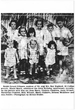 Ralph Gerard Gilmore, 3rd birthday celebration