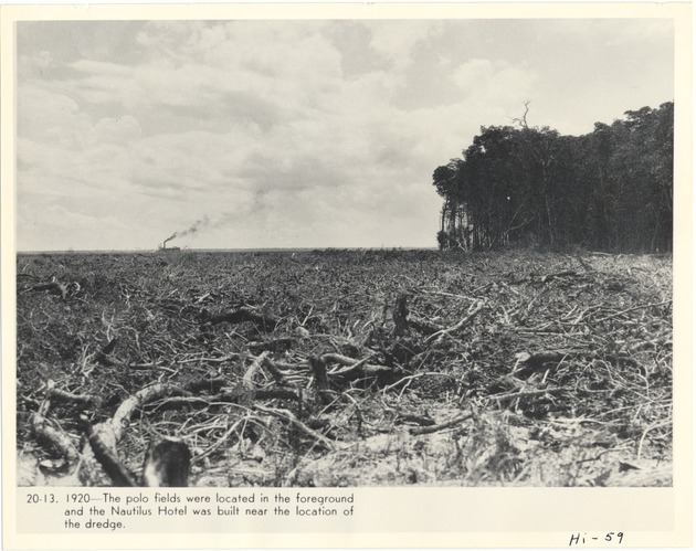 Polo fields north of Forty-first Street, East of Alton Road