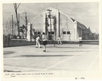 Indoor tennis court on Lincoln Road at James Street