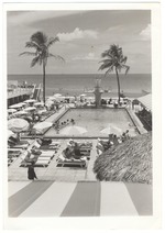 Guests at the pool