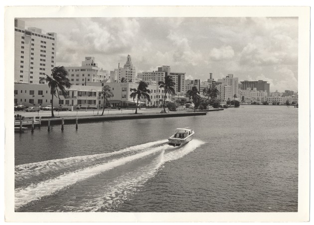 Roney Plaza, viewed from Lake Pancoast