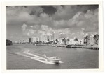 Miami Beach coastline from water