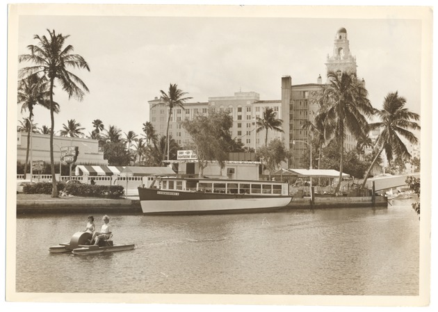 Indian Creek waterway and hotels
