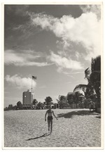 Woman on the beach