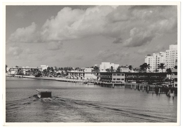 Apartment buildings along Indian Creek