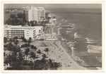 Looking north from the Forty-Sixth Street Beach, showing the Executive House