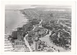 Miami Beach looking south from about 40th Street. The Government Cut and Fisher Island in the back