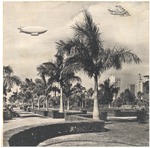 Bayfront Park with aircraft drawn in, Miami, Florida, 1931