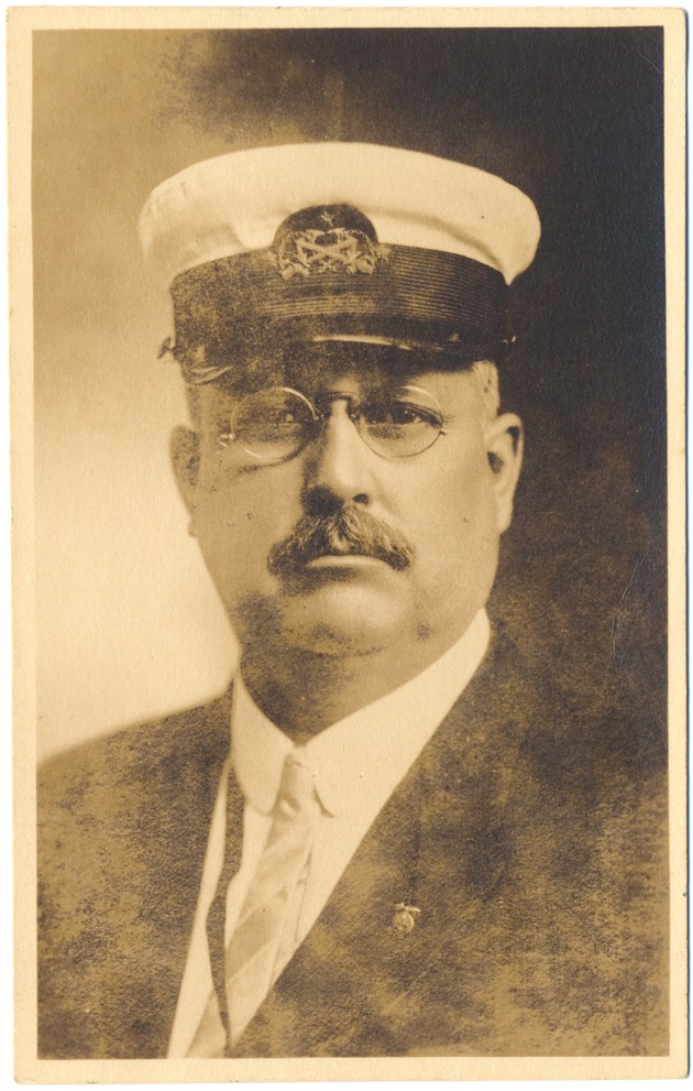 Captain W. H. Henning, 1921 - Photograph, recto: [Captain W. H. Henning, 1921].