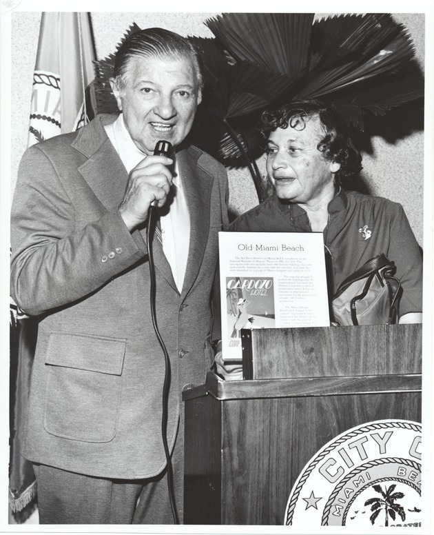 Barbara Capitman and Dr. Simon Wikler - Recto Photograph