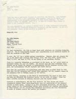 Harold Gardner to Mr. John Hampton