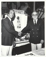 Mayor Norman Ciment and Chaim Wiener