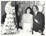 Miami Beach birthday cake from the Fontainebleau Hotel