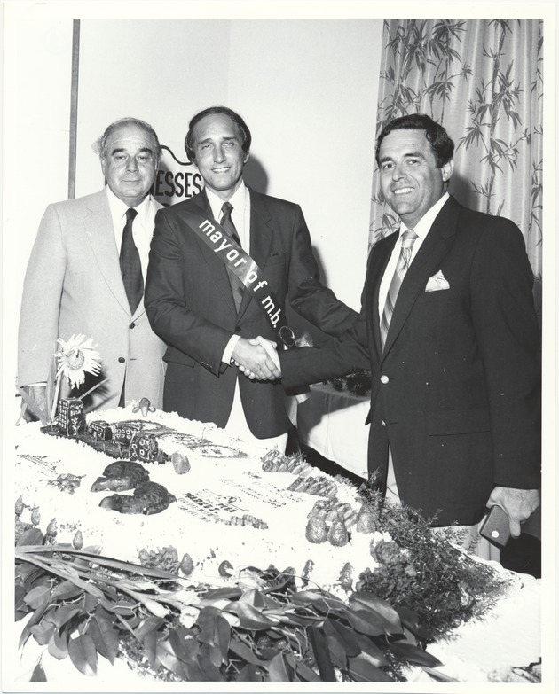 Leonard Haber,  Norman Ciment, and Lou Shelley