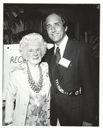 Peggy McKay and Mayor Norman Ciment