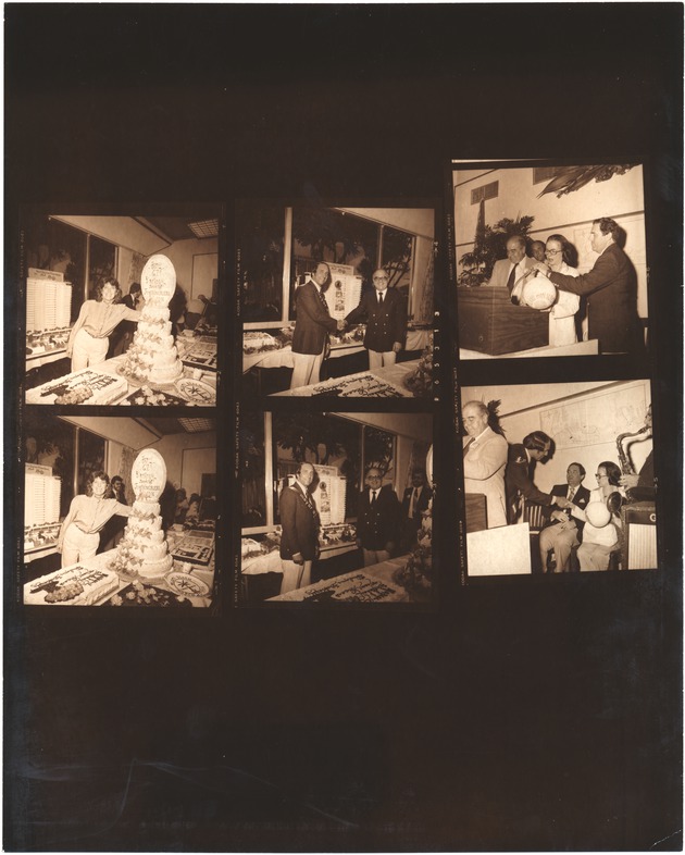 Miami Beach birthday photo contact sheet
