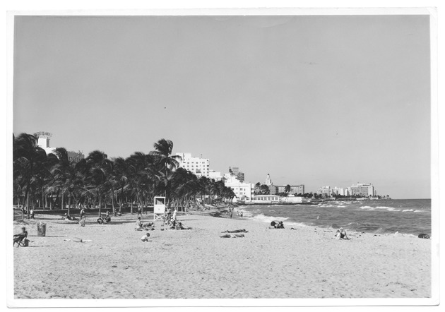 Lummus Park from the Beach