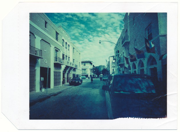Miami Beach Street Scene, Espanola Way - 