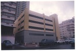 Miami Beach Apartment buildings and parking lot in front