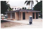 Miami Beach Public restrooms and public telephone in Flamingo Park