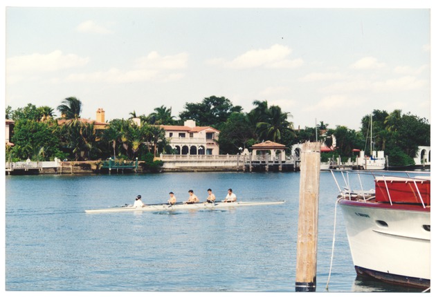 Four Rowers on Indian Creek - 